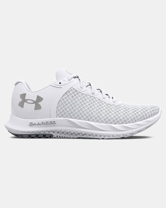 Women's UA Charged Breeze Running Shoes in White image number 0